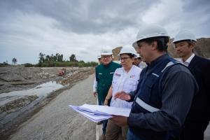 Midagri supervisa trabajos de prevención en los ríos Cañete y Pisco