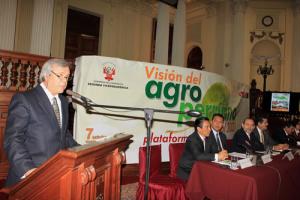 MIGUEL CAILLAUX: CENSO AGROPECUARIO DE 2012 DEMANDARÁ S/. 113 MILLONES