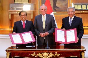 Minagri concreta primeros proyectos de Obras por Impuestos con Antamina para impulsar el agro en Ancash