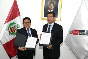 Minagri e INEI firman convenio para ejecutar Encuesta Nacional Agraria