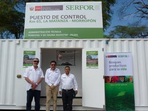 Minagri inauguró puestos de control forestal en Piura