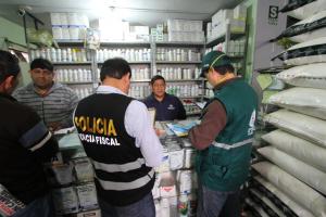 Minagri realiza inspección inopinada para detectar venta de plaguicidas no autorizados