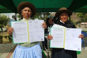 Minagri titulará más de 38 mil predios este año