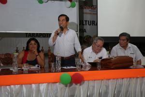 Ministro de Agricultura pide a autoridades de San Martín priorizar la construcción de defensas ribereñas