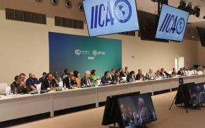 Ministros y altos funcionarios de Agricultura de las Américas junto al IICA muestran todo el compromiso del sector con la agenda climática global