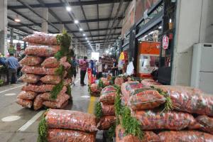 Normal abastecimiento de alimentos en mercados mayoristas de Lima se registró ayer