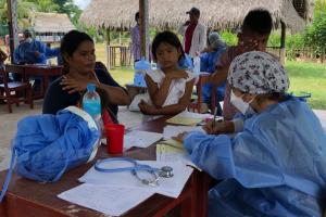 Palmicultora Ocho Sur apoyó a Diresa para atender emergencias por influenza en Ucayali