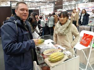 Perú presentó oferta exportable de cacao en el "Salon du Chocolat 2019" en París