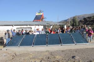 PLANTAS LECHERAS AHORRAN 75% DE ENERGÍA CON COLECTORES SOLARES