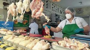 Precio mayorista del pollo se redujo en 13% en las últimas tres semanas