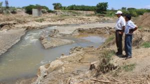 Productores del valle del Chira solicitan inmediata reparación del sifón Samán