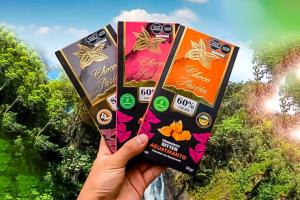 Productores peruanos ofrecen chocolatería final con frutos exóticos