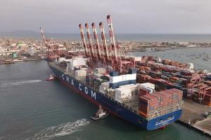 Puertos peruanos movilizaron más de 54.2 millones de toneladas de carga en 2023, mostrando un aumento de +3.02%