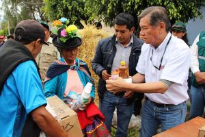 Regiones del país afectadas por sequía recibieron paquetes de emergencia hídrica