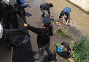 Retiraron más de 10 toneladas de residuos sólidos de los ríos en Tarma