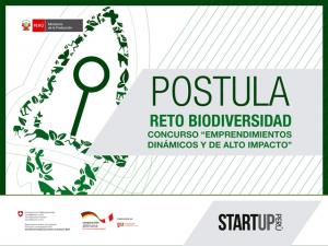 ‘RETO BIODIVERSIDAD’ OTORGARÁ FONDOS HASTA POR S/ 150 MIL A PROYECTOS INNOVADORES