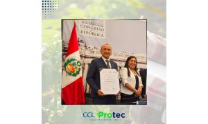 Rubén Carrasco fue reconocido por su labor como presidente de Protec en favor del desarrollo agroindustrial