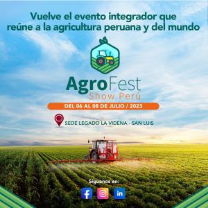 Se viene el AgroFest 2023, considerado el gran evento de la agricultura peruana