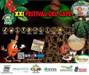 Se viene el XXI Festival Nacional del Café-Pichanaqui 2021
