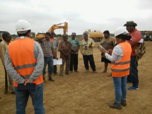 Trabajo de descolmatación del río Tumbes genera aceptación en pobladores