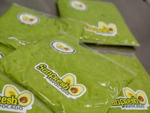 Venden pulpa de aguacate congelada que no se oscurece