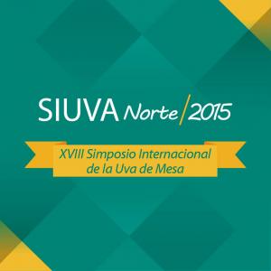 XVIII SIMPOSIO INTERNACIONAL LA UVA DE MESA  SIUVA NORTE 2015