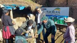 Agro Rural interviene en provincias cusqueñas para hacer frente a heladas y friaje