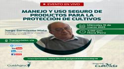 CultiVida organiza webinar sobre “Manejo y uso seguro de productos para la protección de cultivos”