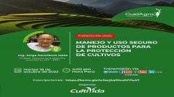CultiVida realiza webinar sobre “Manejo y uso seguro de productos para la protección de cultivos”