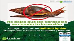 HALIZAN, para el control de caracoles y babosas en cultivos agrícolas y jardines