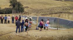 Inauguran reservorio que potenciará uso sostenible del recurso hídrico en Huancayo