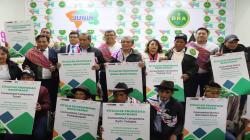 Midagri entregó más de 600 títulos de propiedad rural a pobladores y comunidades de Junín
