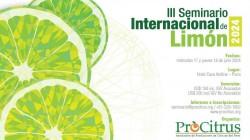 Piura será sede del III Seminario Internacional de Limón 2024
