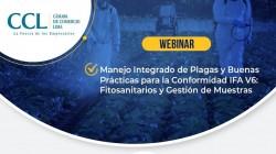 PROTEC y GLOBALG.A.P. fortalecen capacidades del sector agroexportador con webinar sobre IFA V6, manejo de plagas y Pacto Verde
