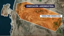 SNI pide a las autoridades intervenir para detener construcción de fábrica de cerámicas en zona agrícola de Ica