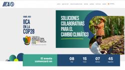 Web del IICA exhibirá trabajo colectivo de los países de las Américas en la COP28, donde mostrará todos sus avances en materia de sustentabilidad