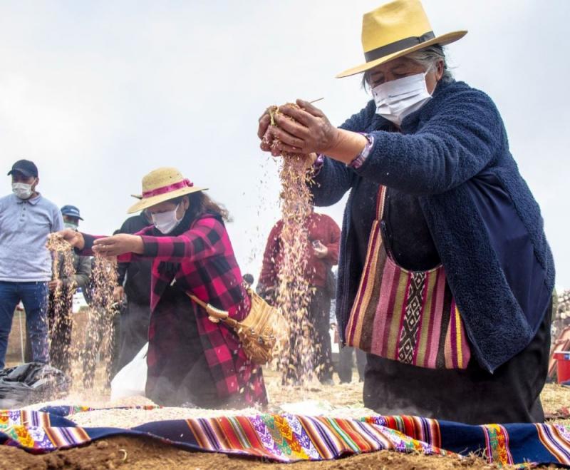 Agro Rural lanzó Campaña de Siembra de Pastos y Forrajes 2021-2022