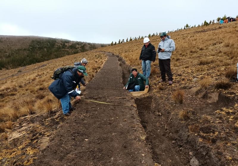 Agro Rural reportó un avance del 43.1% en la ejecución del proyecto de Mejoramiento del Servicio de Recarga Hídrica y Aprovechamiento de Agua de Lluvia