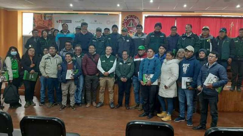 Agro Rural y gobiernos regionales implementaron estrategias para favorecer la agricultura familiar en Pasco y Huánuco