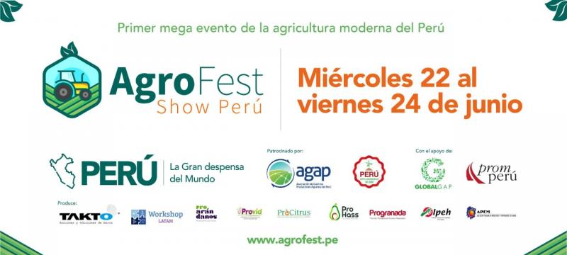 AGROFEST 2022, el evento integrador de toda la agricultura peruana