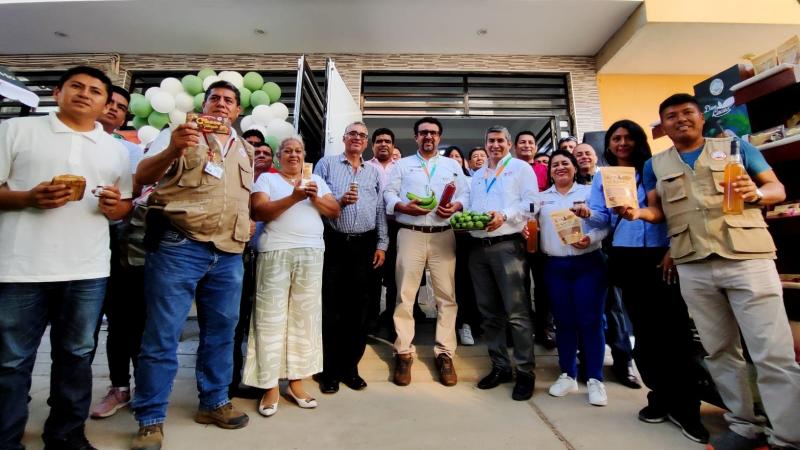 Agromercado inaugura nueva sede en Tumbes