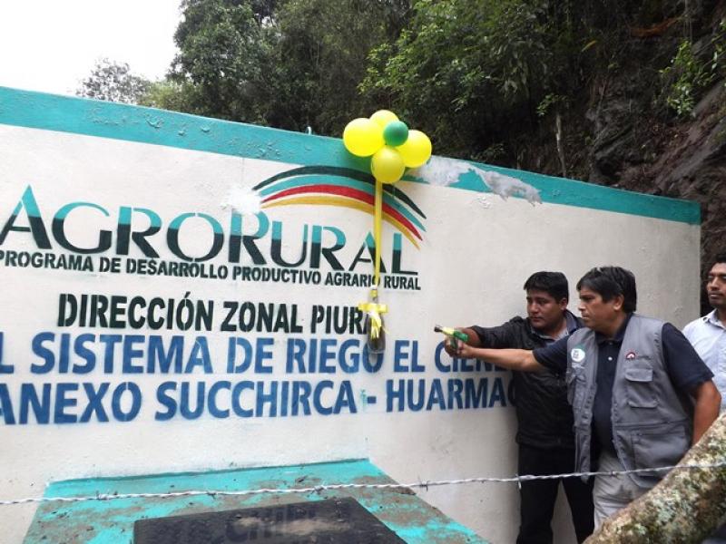 AGRORURAL PIURA INVIRTIÓ S/. 8 MILLONES EN INFRAESTRUCTURA ESTE 2014 