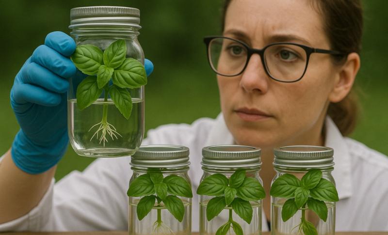 Albahaca por esqueje: Cómo reproducirla indefinidamente