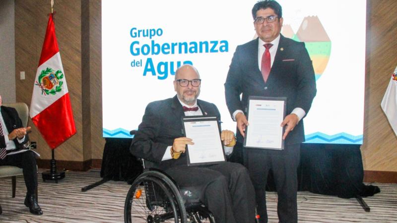 ANA y Grupo Agua firman compromiso para el uso eficiente de recursos hídricos ante cambio climático