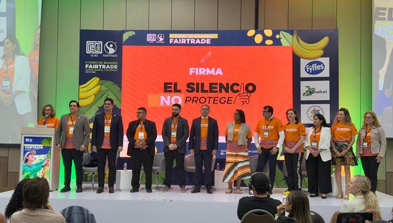 Bananeros de Latinoamérica y el Caribe se unen contra la violencia de género