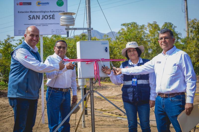 Camposol inaugura dos estaciones meteorológicas en sus fundos de La Libertad