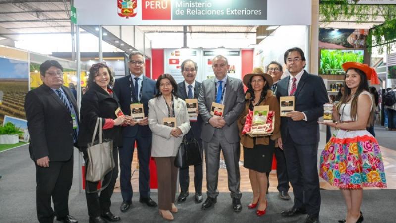 Cancillería destaca potencial exportador del Perú en la feria Expoalimentaria 2024