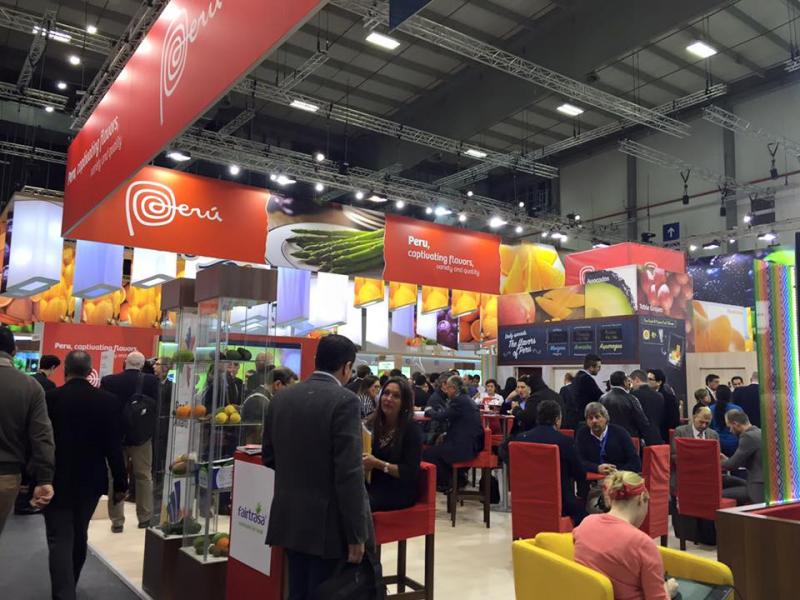 CIEN EMPRESAS PERUANAS PARTICIPAN EN FERIA FRUIT LOGÍSTICA 2016