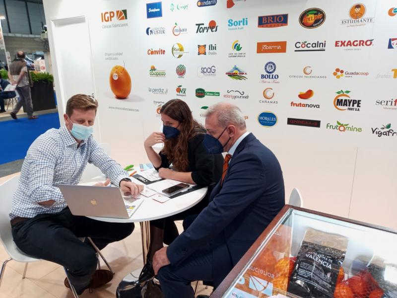 Cítricos Valencianos: Fruit Attraction 2021, una feria por encima de las expectativas