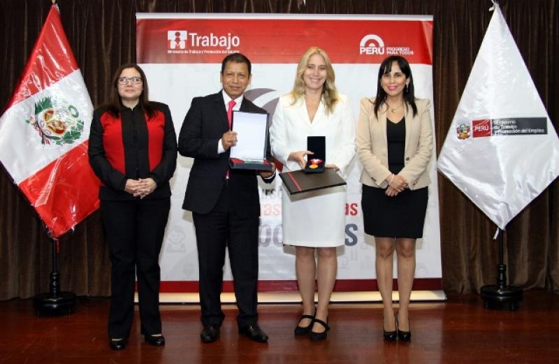 DANPER GANA PREMIO \"BUENAS PRÁCTICAS LABORALES”